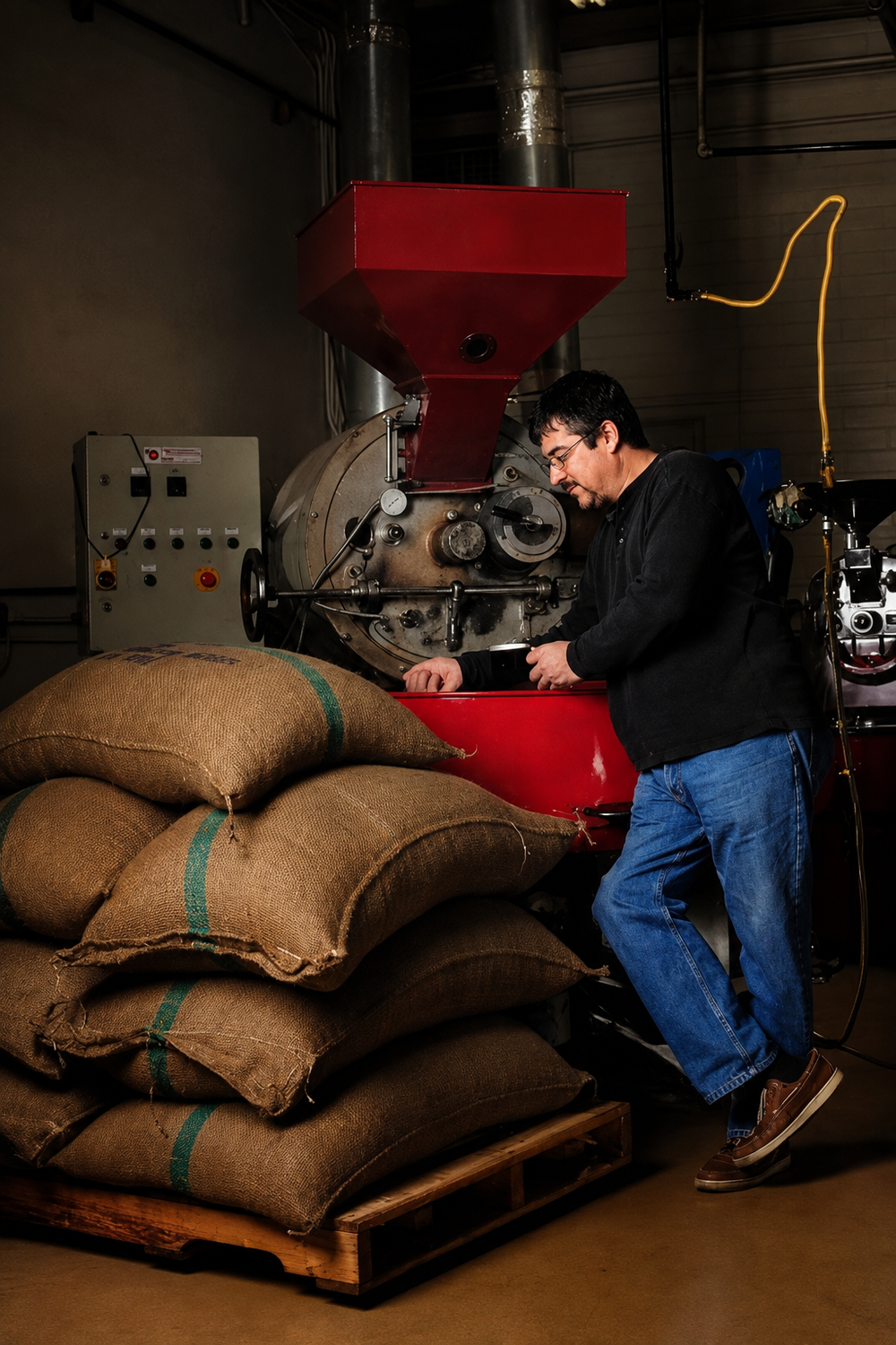 Roasting process