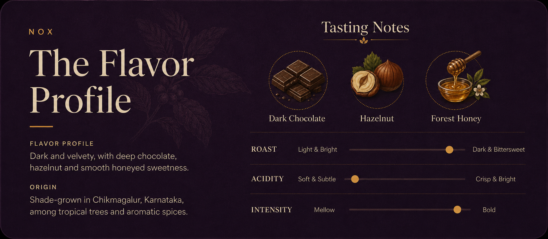 Nox Flavor Profile